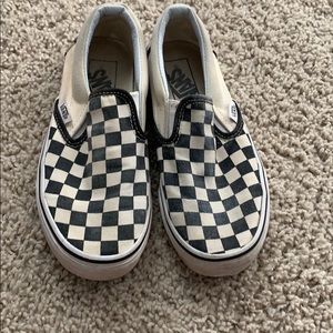 Checkered Vans